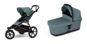 Poussette sportive Thule Urban Glide 3 Mid blue + Bassinet Mid blue