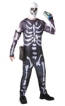 Adult Official DELUXE FORTNITE Skull Trooper Jumpsuit + Kit Costume Halloween UK