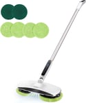 GOBOT Floating Mop with LED Headlights,Cordless & Rechargeable Electric Mop For