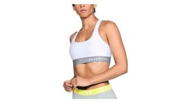 Brassiere under armour armour mid crossback blanc