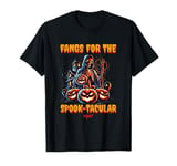 Fangs for the Spook-tacular Night Skeleton Halloween Design T-Shirt