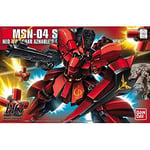 Bandai Model Kit Sazabi Gundam HGUC 1/144 Revêtement métallique