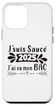 Coque pour iPhone 12 mini Baccalauréat 2025 Bachelier BAC Expression Ado Adolescent