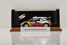 CITROEN DS3 #2 WINNER JORDAN RALLY 2011 SPARK 1/43 NEUVE EN BOITE 026/500