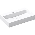 Lavabo Suspendu avec Bonde Vasque à Poser Rectangulaire Colossum19 Blanc Mat 60cm x 38cm x 11cm - Blanc Mat - Sogood