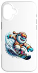 iPhone 16 Plus Cooler Yeti Snowboard Fun In Winter Case