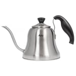 MELITTA 0,75L induktionsvattenkokare - Vattenkokare i rostfritt stål - Sladdlös gjutning - 360 graders bas