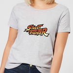 Street Fighter Logo Women's T-Shirt - Grey - 3XL