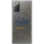 ERT GROUP mobile phone case for Samsung GALAXY NOTE 20 original and officially Licensed Harry Potter pattern 036 optimally adapted to the shape of the mobile phone, partially transparent