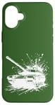 Coque pour iPhone 16 Plus #snirt T-shirt à capuche avec motif Abraham Panzer Léopard