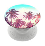 PopSockets: PopGrip Expanding Stand and Grip with a Swappable Top for Phones & Tablets - Palm Trees