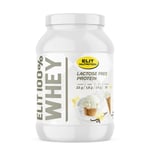 Elit 100% Whey, Lactose Free, 900 g, Vanilla Ice Cream