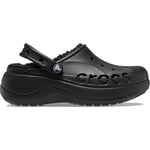 Crocs Baya Platform Lined Clog 37-38 EU Black