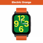 Montre Connectée Btalk Pour Hommes,Écran Couleur 1.86 Pouces,Appels Vocaux,Santé Et Fitness - Type Electric Orange