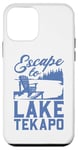 Coque pour iPhone 12 mini Je m'enfuis vers le lac Tekapo