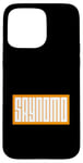 Coque pour iPhone 15 Pro Max Orange SAYNOMO (Say No More) Orange Color Graphic