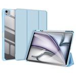 DUX DUCIS iPad Air 13" 2024 / Pro 12,9" 2018/2020/2021/2022 Tri-fold kotelo - Light blue