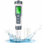 Testeur De Qualité De l'eau, Testeur d'eau ph, Testeur ph Aquarium, Test Piscine Ph Écran lcd, tds Testeur De Qualité De l'eau pour l'eau Potable,