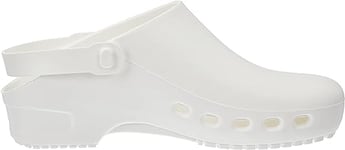 REPOSA Unisex Echo Clogs and Mules, White, 5 UK