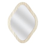 Miroir Déco Losange "Elio" 34cm Naturel