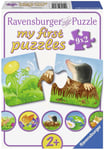 RAVENSBURGER, Mes premiers puzzles - 9 puzzles 2 pièces - Animaux dans le jar...