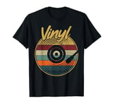 Old School Vinyl Record Player Vinyl Music Lover Novelty T-Shirt