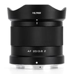 VILTROX 20mm F2.8 Z for Nikon z Mount, 20mm f/2.8 Z-Mount Full Frame AF Lens for Nikon z Mount, Prime Wide Angle Lens for Nikon Z Mount Z8 Z9 Z6 Z7 Z6 II Z7 II Z5 Z5 II