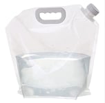 joysong Bidon d'eau pliable 5 l, réservoir d'eau de camping, bidon d'eau flexible, portable, sac à eau, sac à eau, sac à eau pliable, sac à eau pour pique-nique en plein air, facile à transporter