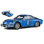 ALPINE A 110 1600S N.5 OLYMPIA RALLY 1972 NICOLAS/TODT 1:18 Solido Die Cast