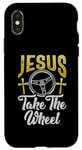 iPhone X/XS Jesus take the Wheel Hot Rod Case