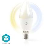 Ampoule Smartlife Wi-Fi E14 470 Lm 4.9 W Warm To Cool White 2700 - 6500 K Classe Énergétique: F Android Ios