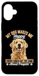 iPhone 16 Plus Golden Retriever Dog Breed Fur real, I’m the paw-fect Case