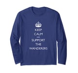 Keep Calm, Bolton, The Wanderers Long Sleeve T-Shirt