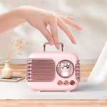 HG Cute Retro Speaker Mini Luggage Mini Speaker Creative Vintage Lo 3