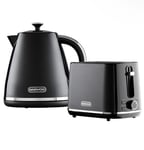 Daewoo Stirling Pyramid 1.7L Rapid Boil Matching Kettle & 2 Slice Toaster Set