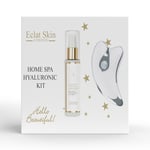 Eclat Skin London Womens Home Spa Hyaluronic Kit (Sonic Gua SHA + H Serum) - NA - One Size