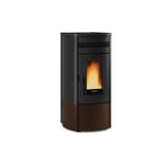 La Nordica Extraflame - Poêle à granulés étanche débrayable - extraflame Noris 12 kW Bronze