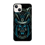 Coque Iphone 14 samourai bleu