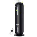 Humidificateur d'air SEJOY Silencieux 8L/2.1Gal, Production de Vapeur 300ml/h, Buse 360° pour Grande Chambres, Télécommande Noir