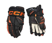 CCM Hockeyhandskar Tacks XF Jr Black/Orange