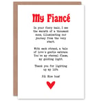 Greeting Card Love Poem Ginger Fiancé Romantic Funny Valentine's Day