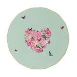 Royal Albert Miranda Kerr Friendship 40010665 Cake Plate 29cm Green, Fine Bone China, Multi