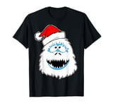 Funny Xmas Abominable Snowman Bigfoot Yeti Retro Christmas T-Shirt