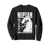 Rugrats Reptar King Of The Monters Kanji Retro Chest Logo Sweatshirt