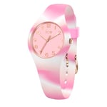 ICE-WATCH - Ice Tie And Dye Pink Shades - Montre Rose pour Femme avec Bracelet en Silicone - 021011 (Extra Small)