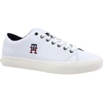 Chaussures Tommy Hilfiger  Th Hi Vulc Sneaker Uomo White FM0FM04740