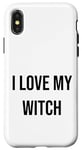 iPhone X/XS I Love My Witch Case