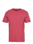 Custom Slim Fit Jersey Crewneck T-Shirt Designers T-shirts Short-sleeved Pink Polo Ralph Lauren