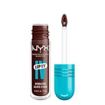 NYX Professional Makeup, Lip IV, Gloss, jusqu'à 12h d'hydratation, hautement pigmenté, fini brillant, Mocha Me Wet