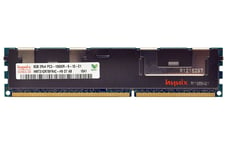 8GB DDR3 1x8GB SK Hynix RDIMM 2Rx4 ECC PC3-10600R 1333MHz Dual Rank x4 RAM Minne